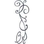 Ножі для вирубки Lifestyle Crafts - QuicKutz - Flourish