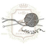 Набор акриловых штампов Lesia Zgharda RE060 Клубок со спицами