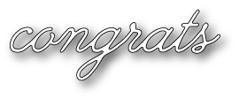 Нож для вырубки от Poppystamps - Decor Congrats  