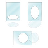 Шаблоны для тиснения  от Sizzix - Accessory - Embossing Diffuser, 3 шт