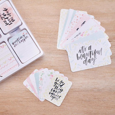 Набір карток Project Life by Becky Higgins - Core Kit - Inspire, 616