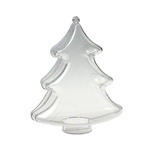 Заготовка для виготовлення ялинки з пластику Новорічна ялинка, 10см, 1 шт. (2 деталі)