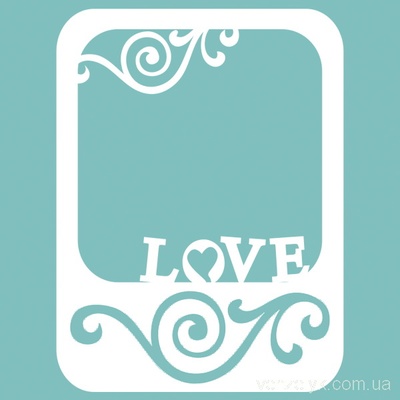 Чипборд від Вензелик - Рамка 40, розмір: 60*45 мм