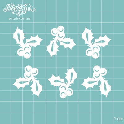 Чипборд від Вензелик - Набір гілок 05, розмір: 88x64 мм