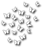 Ніж для вирубки від Memory Box - Dies - Peaceful Butterfly Wings