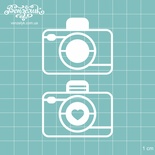 Чипборд від Вензелик - Набір фотоапаратів, розмір: 4x5 cм