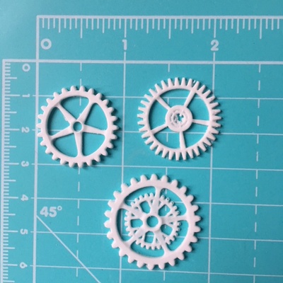 Набір шестерень з пластику від E.В.A., 3 шт.