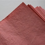 Тутовий папір ручний, колір ніжний-рожевий, формат А4