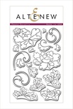 Штампы от Altenew - Peony Scrolls Stamp Set - Stamp Only