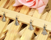 Металлическое украшение "Елочка", 20х10 мм, 1 шт.