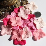 Гортензия, микс цветов: розовый, 3,2 см