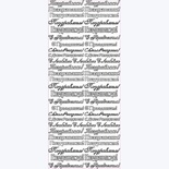 Контурные стикеры ПОЗДРАВЛЕНИЯ золотые SCB 1544000