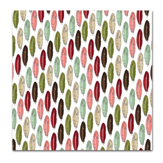 Аркуш Pretty Studio - Paper Feather Diecuts