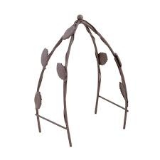 Металевий садовий Міні-трельяж, коричневий, 10х5,5х11,8см