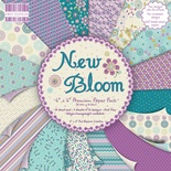 Набор бумаги для скрапбукинга First Edition - New Bloom, 16 листов, размер 15х15 см.