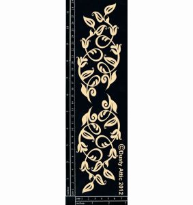 Чипборд от Dusty Attic - Swirly Vines №3, 2 шт.