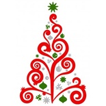 Папка для тиснення Couture Creations - Pere Noel, Ho! Ho! Ho! Collection (А2)