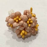 Лютики, колір світло-коричневий, 7 шт.