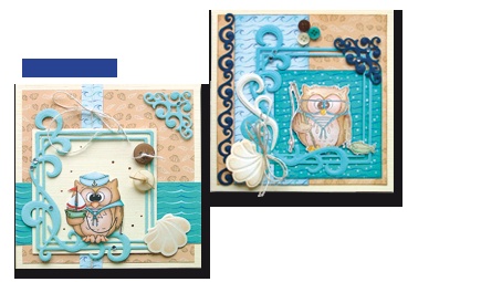 Ножі для вирубки від LeCreaDesign - Frame square curve, 3 ел.