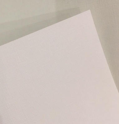 Бумага белая Ultrawhite Ivory Board, 30х30 см ,100гр/м2, с фактурой льна