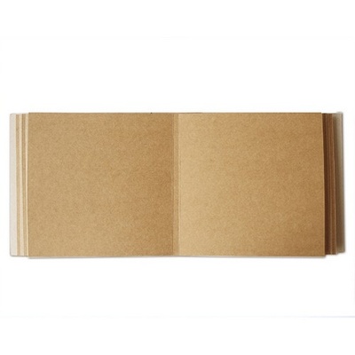 Заготовка для альбому 20 x20 см крафт, 10 аркушів, ТМ Фабрика Декору