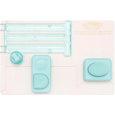 Дошка від We R Memory Keepers для виготовлення літер і цифр - Alphabet Punch Board