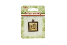 Металлическая подвеска от Scrapberry's -Итальянские каникулы