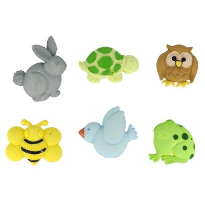 Набір декоративних ґудзиків Dress It Up - Chunky Nature