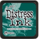 Штемпельна подушка Ranger - Distress Mini Ink Pad - Pine Needles