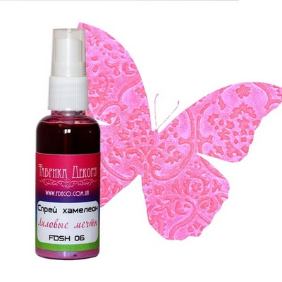 Фарба-спрей Фабрика Декору - Спрей хамелеон - Лілові мрії, 50 мл