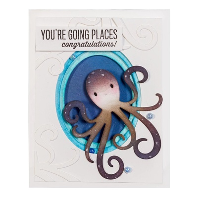 Ножі для вирубки від Spellbinders - Happy Octopus