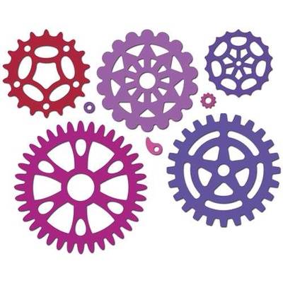 Ніж для вирубки Crafty Ann - Gears (Steampunk)