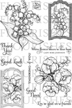 Набір акрилових штампів від Flourishes - Botanical Bookplates Vol. 2