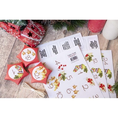 Набір для творчості Адвент-календар #7 RU, ТМ Fabrika Decoru, рос.мова