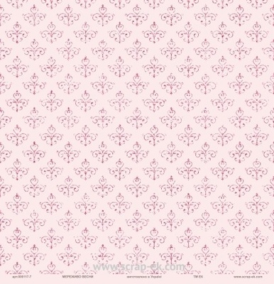 Набор бумаги от Евгения Курдибановская ТМ - "Мереживо весни", 30х30 см, 8+1 листов