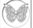 Ніж для вирубки від Memory Box - Chantilly Butterfly Collage craft die