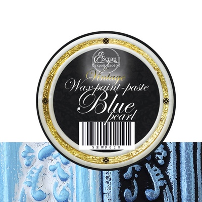 Фарба з ефектом патини - Blue pearl, 30 ml