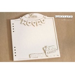 Заготовка для альбому з чіпборду Scrapiniec - МАЛЫШ (рос), 22x24 см, без пружини