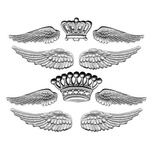 Металлические украшения Tim Holtz Ideaology - Adornments - Regal