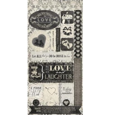 Наліпки Authentique - Authentique Irresistible, 30x15см