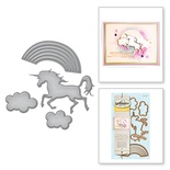 Ножи от Spellbinders - D-Lites Die - Unicorn Fantasy - Единорог