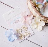 Набір деревʼяних фішок від ТМ Тетяна Синиця - "Містер", 4 шт., діаметр 25 мм