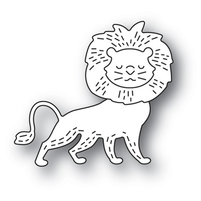 Нож для вырубки от Poppystamps - Whittle Lion
