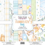 Набір скрап-паперу Funny fox boy 30,5x30,5см 10 аркушів, ТМ Фабрика Декору