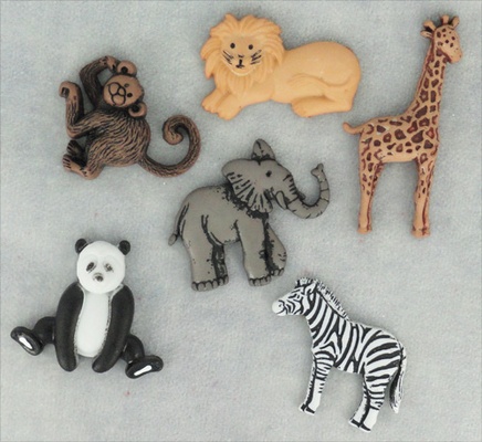 Набір декоративних ґудзиків Dress It Up - Wild Thing