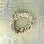 Вощений шнур, льняний, 1,5 мм, 5 метрів