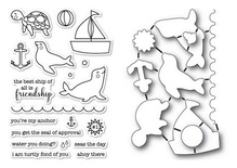 Набір ножів та штампів від Memory Box - Seal of Approval