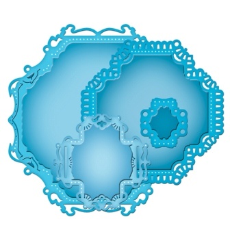 Набір ножів для вирубки від Spellbinders Decorative Labels Twenty - Seven