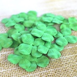 Гортензія, колір: зелений, 2,5см, 20 шт.