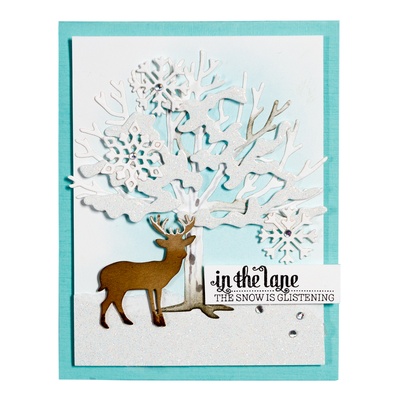 Ножі від Spellbinders - Winter Canopy and Elements Etched DiesSeasons by Winter0 Winter1